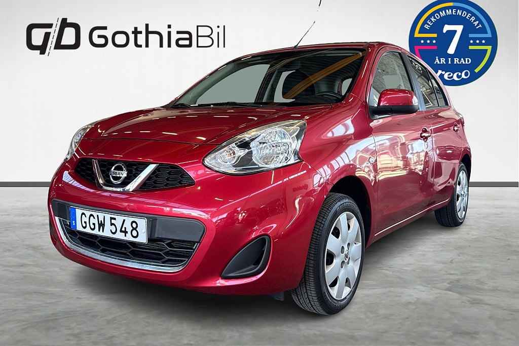 Nissan Micra 1.2 ACC Farthållare En brukare Fullservad (3,560 mil)