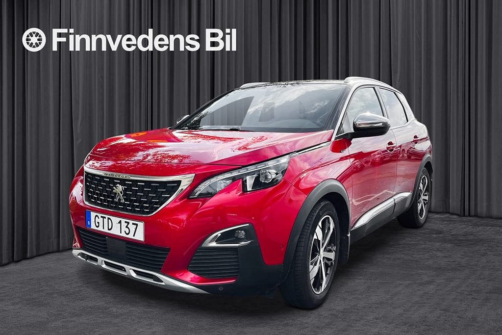 Peugeot 3008 2.0 BlueHDI EAT GT *V-Hjul/Drag*