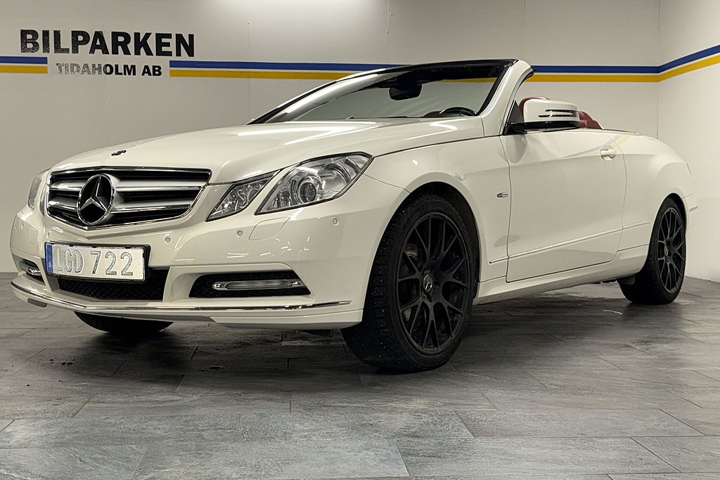 Mercedes-Benz E 200 Cabriolet CGI BlueEFFICIENCY 5G-Tronic Euro 5