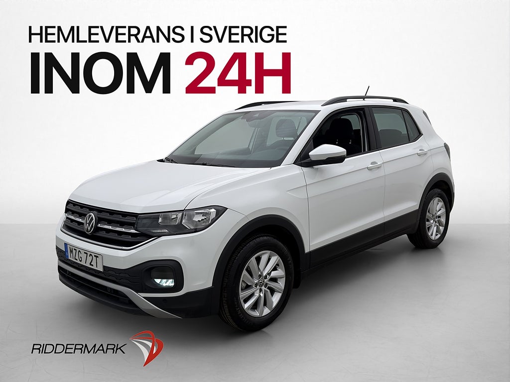 Volkswagen T-CROSS 1.0 TSI P-Sensorer CarPlay Bluetooth