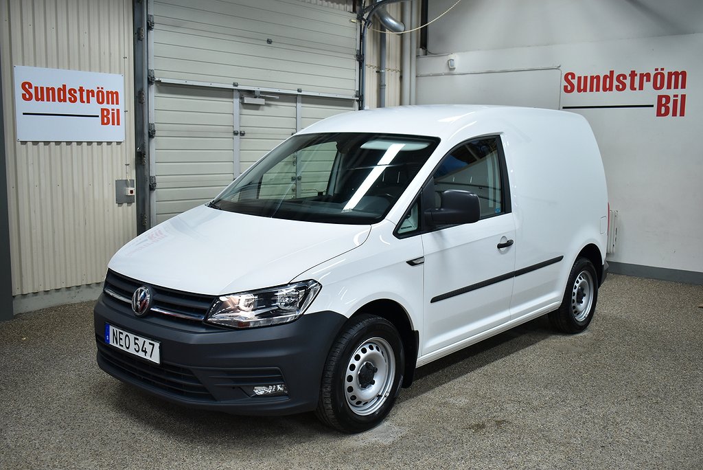 Volkswagen Caddy 2.0 TDI 102Hk Drag/Värmare/Inred DSG Skåp