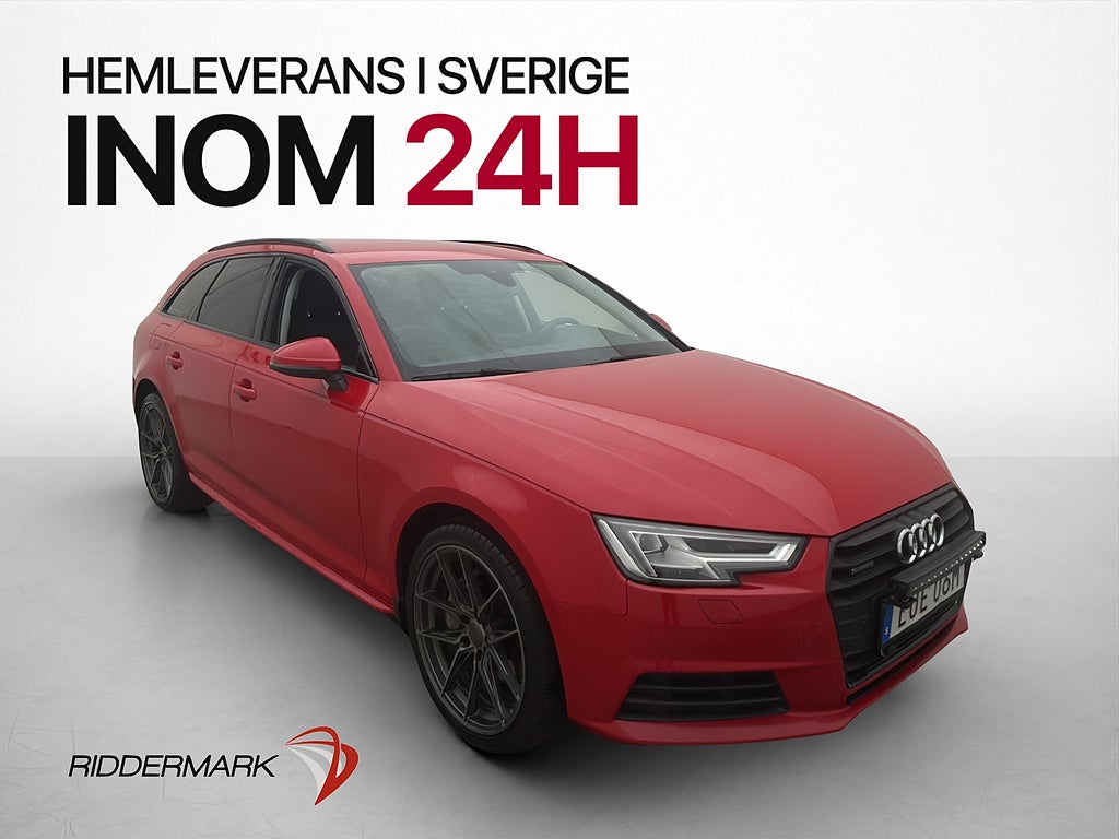 Audi A4 2.0 TDI Q 190hk Proline M/K-Värmare Dragkrok