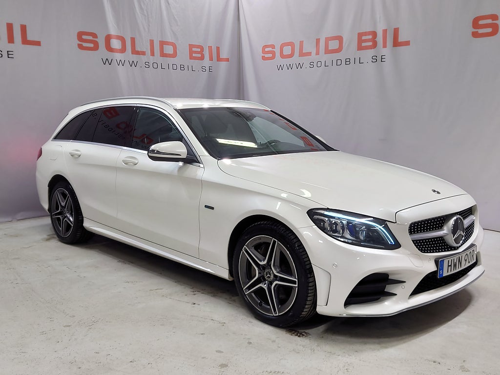 Mercedes-Benz C 300 de AMG Aut Läder Burmester Drag Vinterdäck