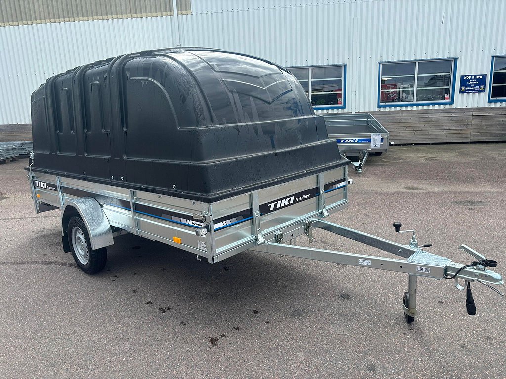 Tiki CP 350-R (Obromsad) (Proffs) med 100 cm Plastkåpa 