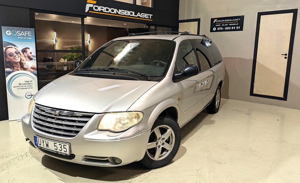 Chrysler Grand Voyager 2.8 CRD NyBesiktad 7-Sits/Familjebil.