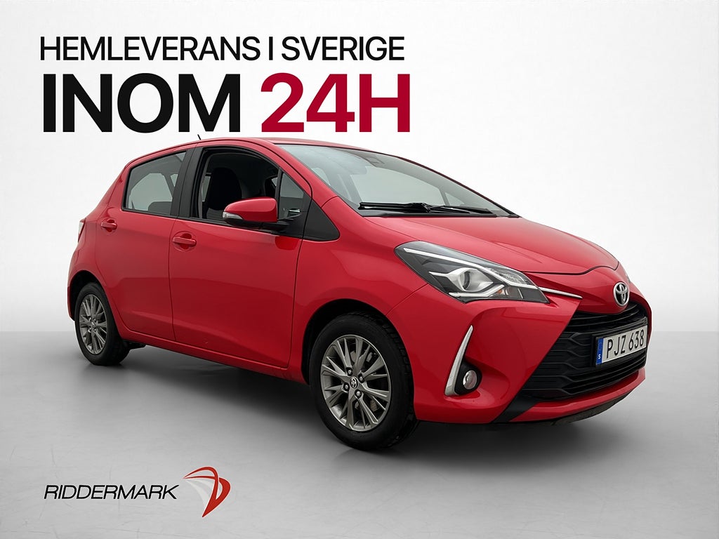 Toyota Yaris Active 1.5 111hk Kamera Bluetooth Farthållare