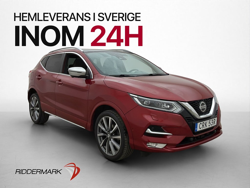 Nissan Qashqai 160hk TEKNA+ BOSE Pano 360° CarPlay Navi