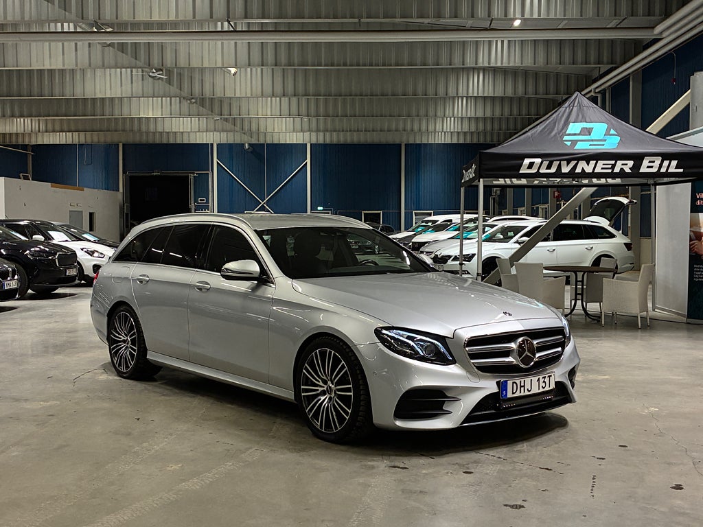 Mercedes-Benz E 200 T d AMG Line | Widescreen | Navi | Drag | Värmare