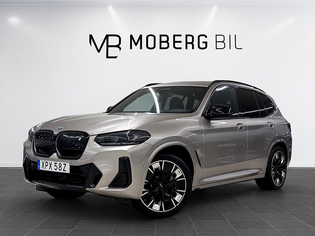 BMW iX3 286hk M Sport Drag Läder 360 H/K 3D HUD Keyless MOMS