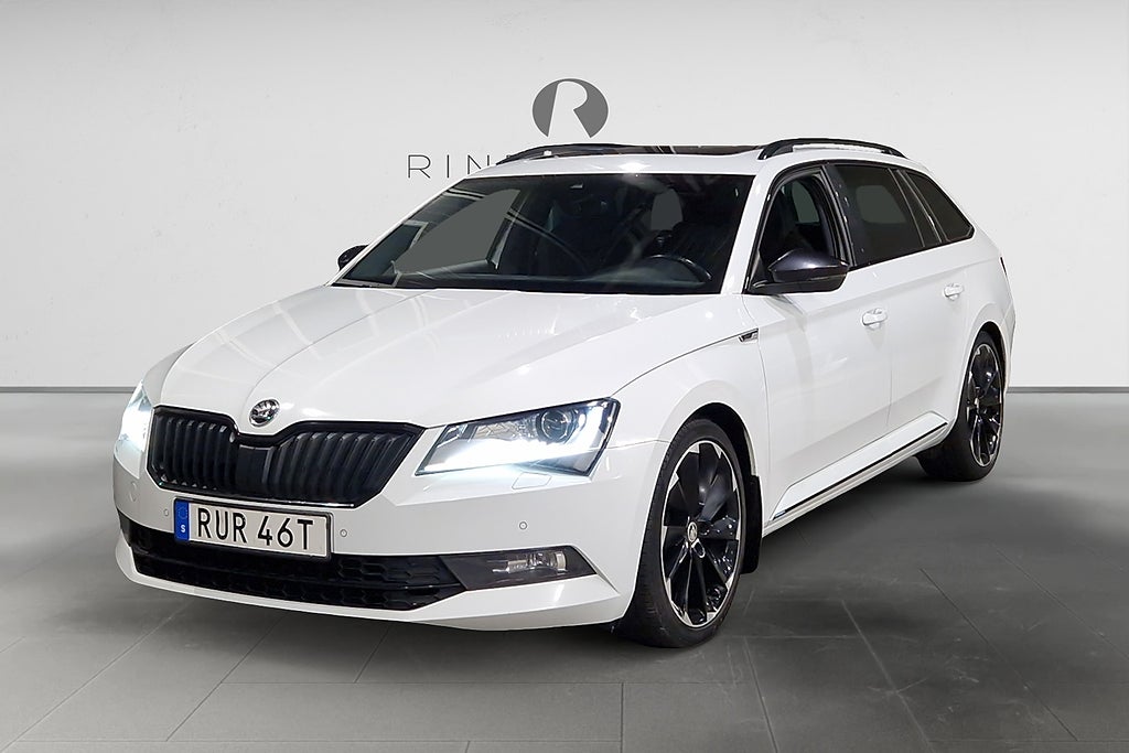 Skoda Superb Kombi 2.0 TDI 190 HK AWD SPORTLINE DRAG D-VÄRM