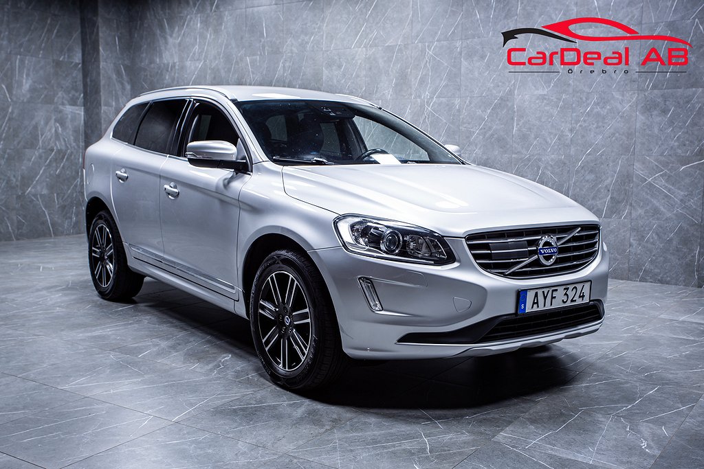 Volvo XC60 D4 AWD Classic Summum Värmare Skinn BLIS Drag VOC