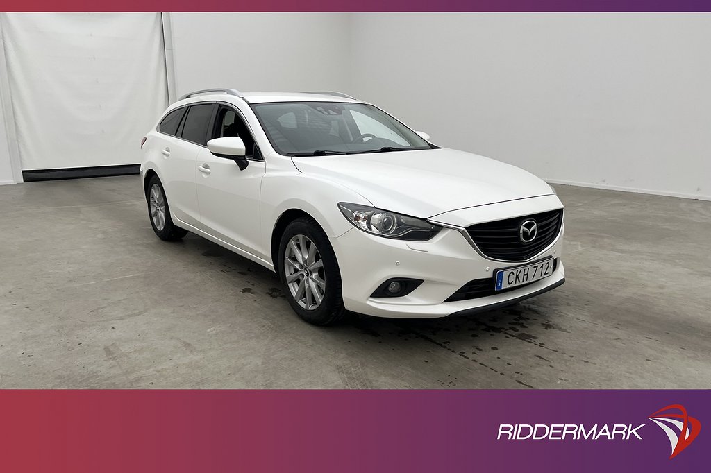 Mazda 6 SKYACTIV-D 150hk Navi Sensorer Lane-assist Drag