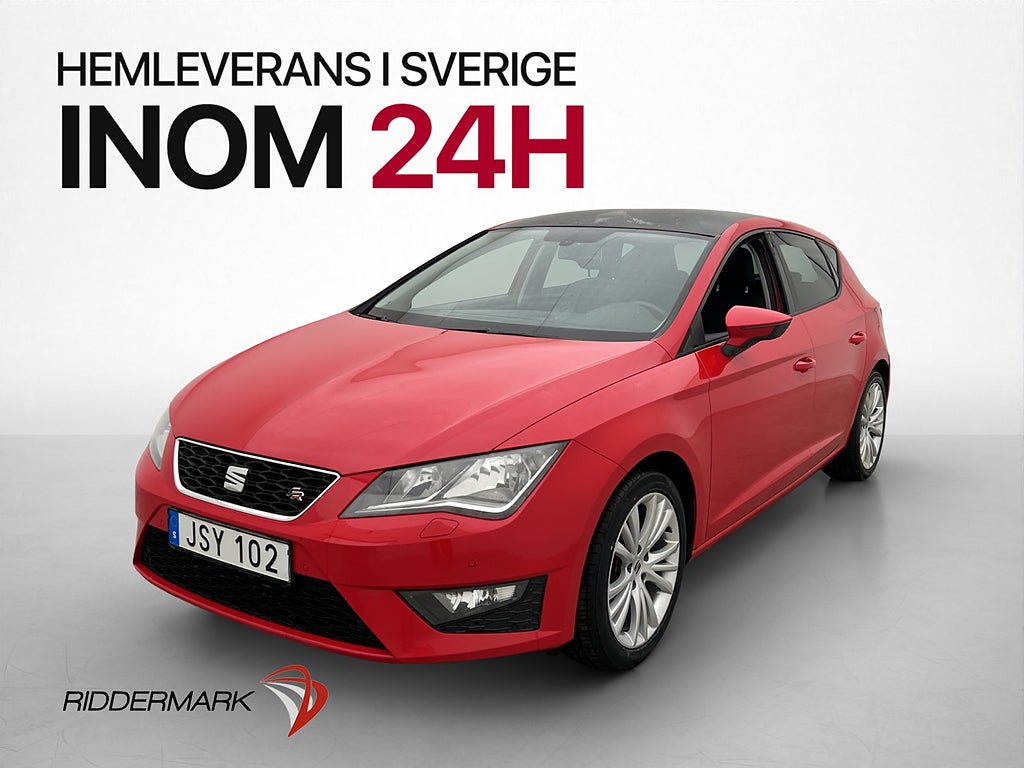 Seat Leon 1.4 TSI FR P-Sensorer Halvskinn Farthållare