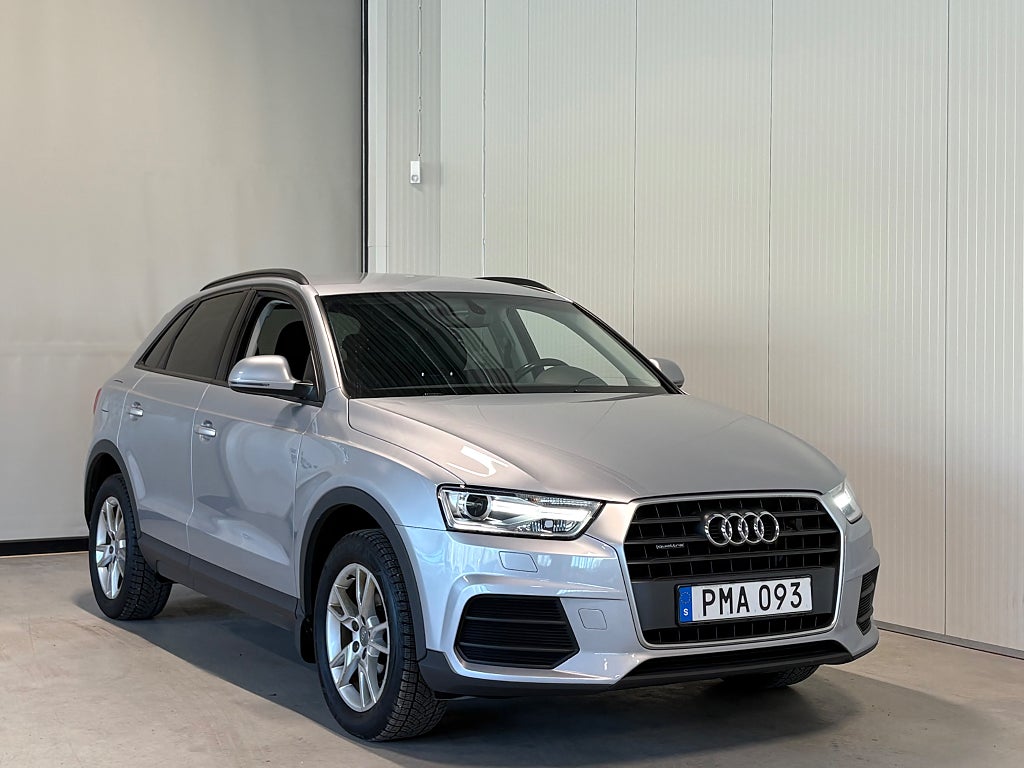 Audi Q3 2.0TDI Quattro Dragkrok Motorvärmare Dubb 150hk