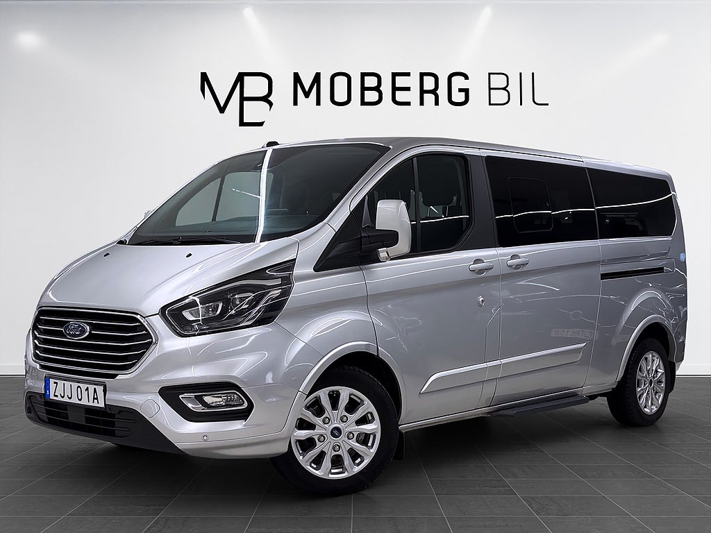 Ford Tourneo Custom 320 2.0 EcoBlue 130hk L2 9-Sits B-Kamera Värmare