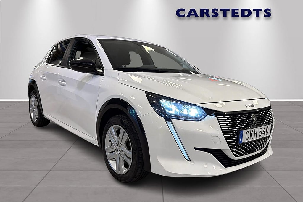 Peugeot E-208 50kWh 136HK Active Apple CarPlay S&V-Hjul