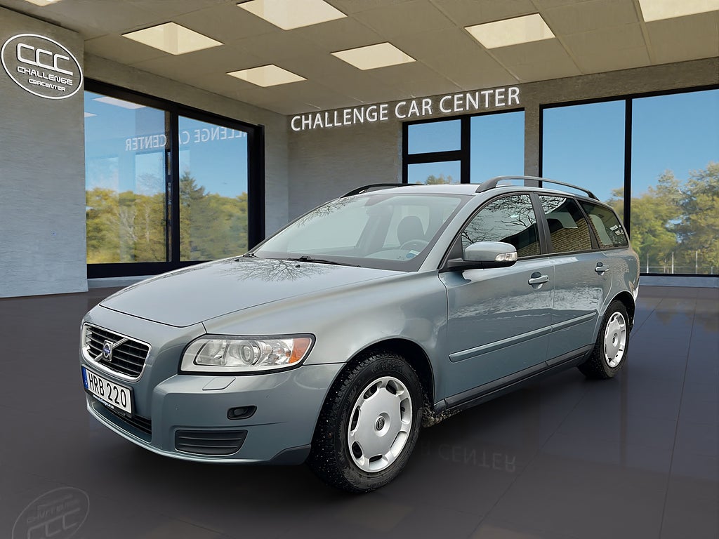 Volvo V50 1.8 Flexifuel Kinetic LM S+V däck Årsskatt 1086 kr.