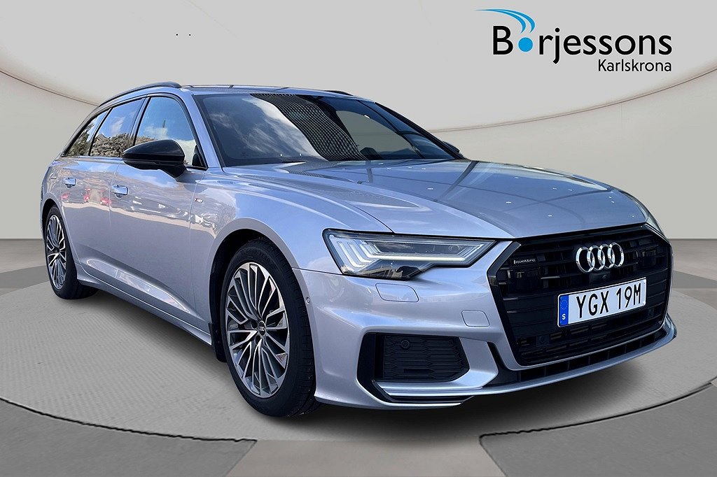 Audi A6 Avant 55 TFSI e quattro TFSIe S-LINE 367hk Drag 360 kamera HD-M