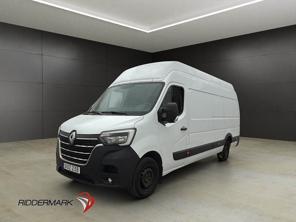 Renault master L4H3 2.3dCi 163hk Värmare PDC Bluetooth Moms