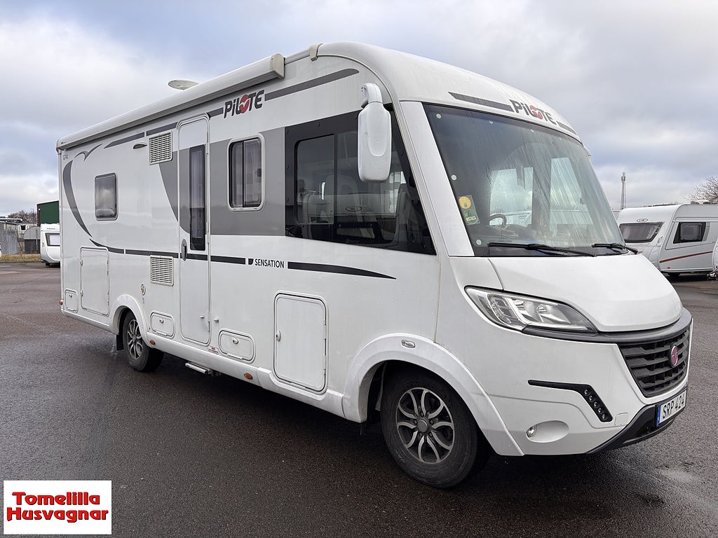 Pilote G741J Långbädd, Toa bak, Alde