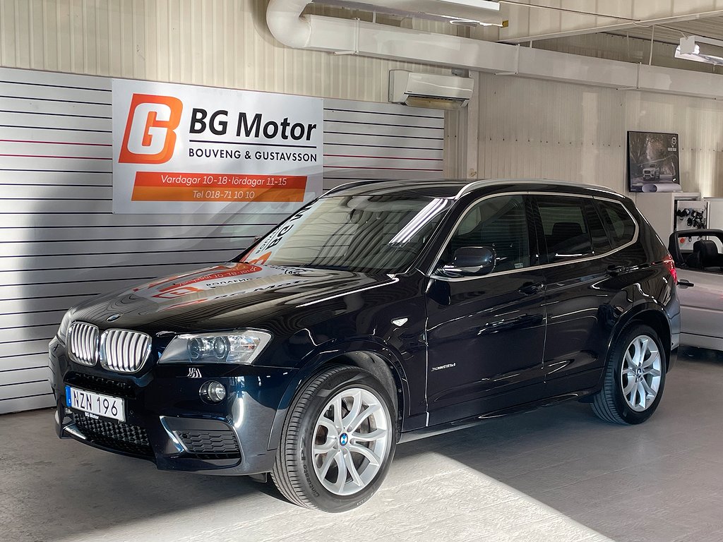 BMW X3 30d xDrive 258HK M-Sport Aut Dragkrok/Motorvärmare