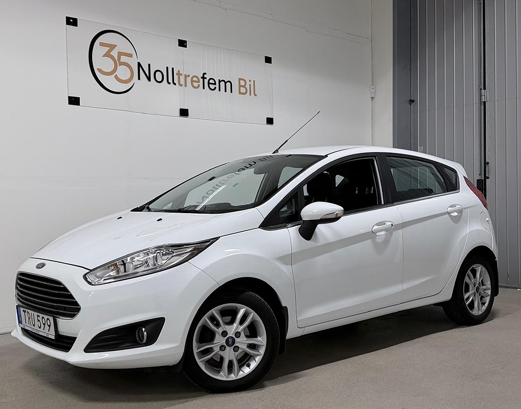 Ford Fiesta 5-dörrar 1.0 Eco NyServ,Nybes,Nykamrem 1Ägare Lågmil