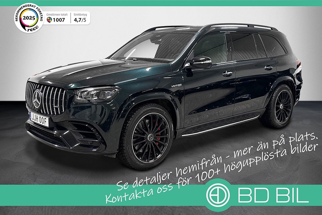 Mercedes-Benz GLS 63 4MATIC+ FACELIFT 7-SITS SE SPEC!
