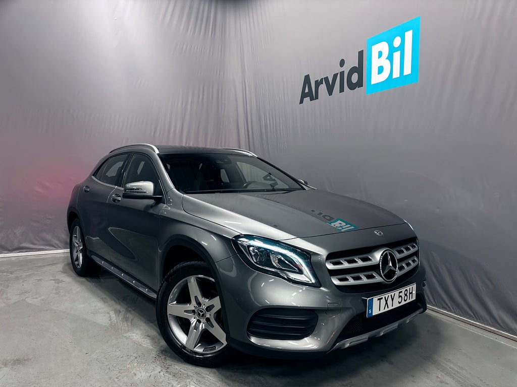 Mercedes-Benz GLA 200 7G-DCT AMG Line PANO NAVI B-KAM BT FARTHÅLLARE