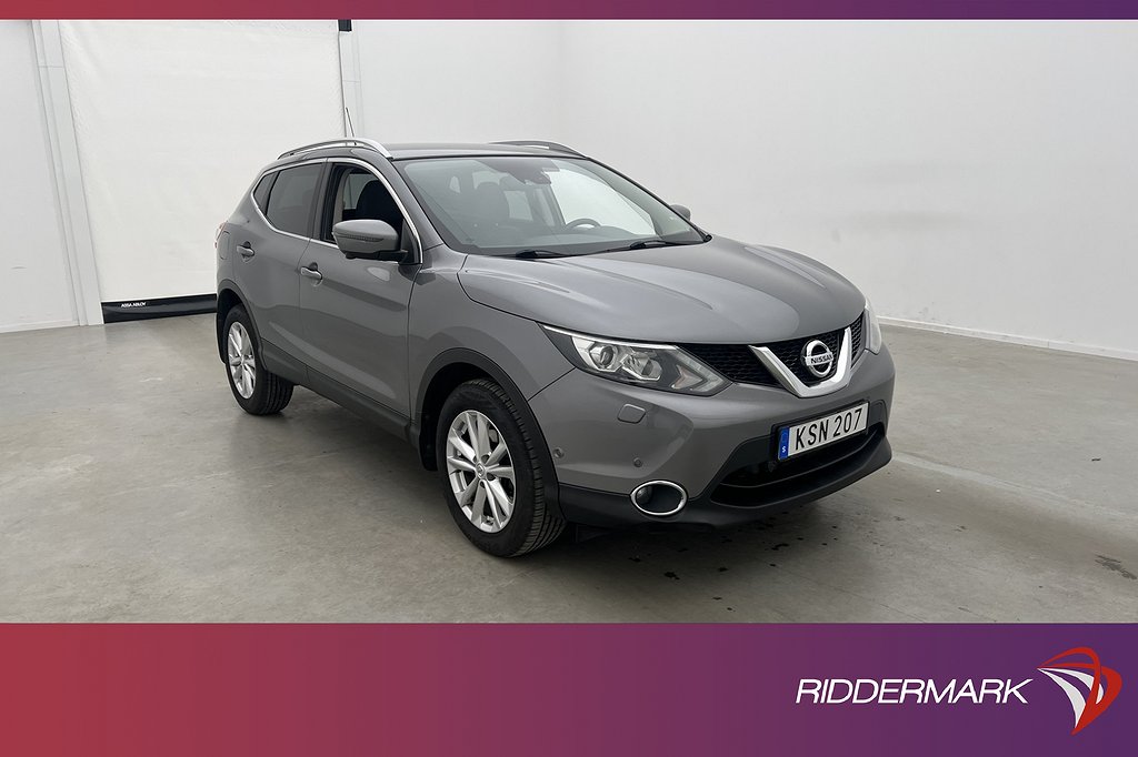 Nissan Qashqai dCi 130hk Tekna M&K-Värmare 360° Navi Drag