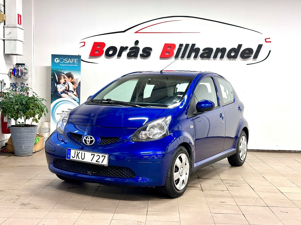 Toyota Aygo 5-dörrar 1.0 VVT-i MultiMode Automat Värmare