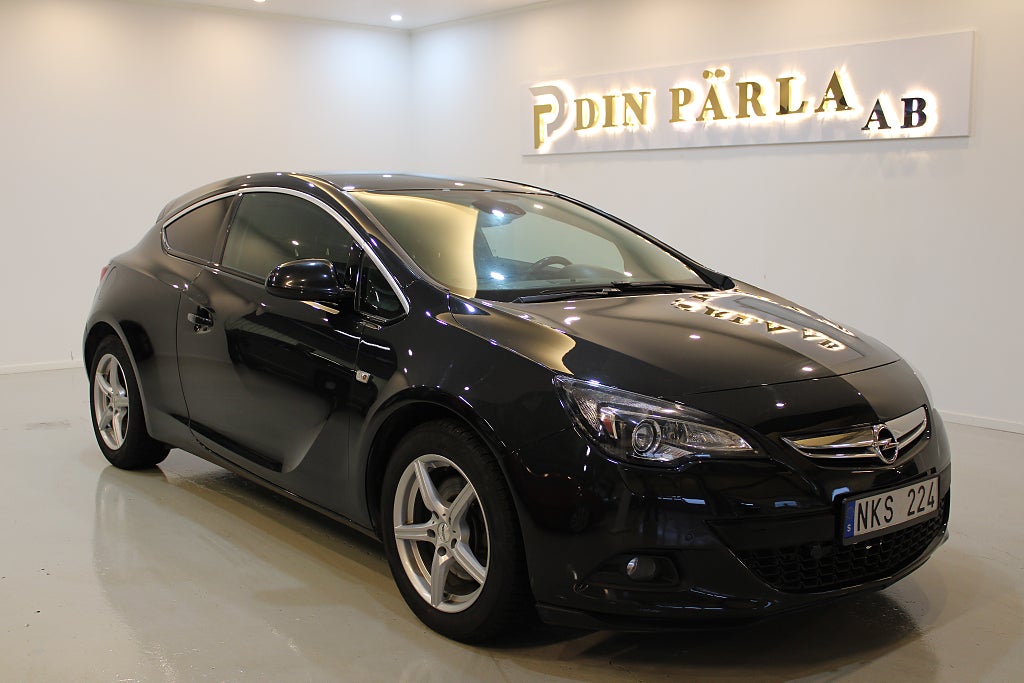 Opel Astra GTC 1.6 Turbo 180hk Kamrembytt Drag Ny Besiktad