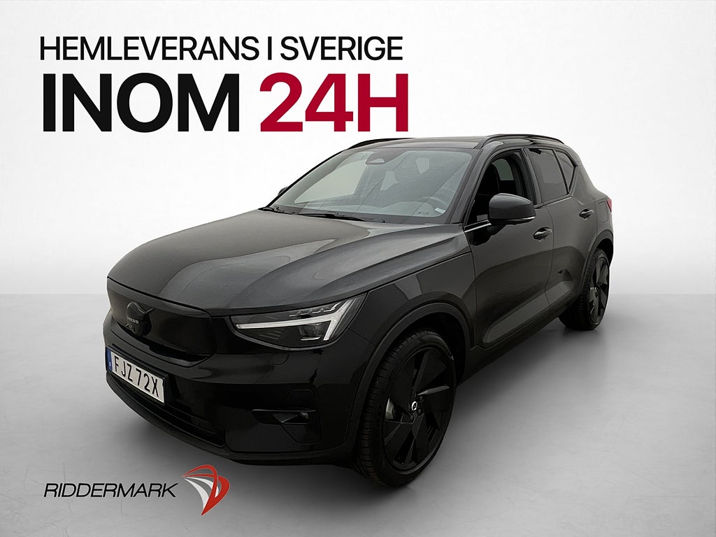 Volvo EX40 Twin Motor Performance Ultra Black Edt Pano H/K