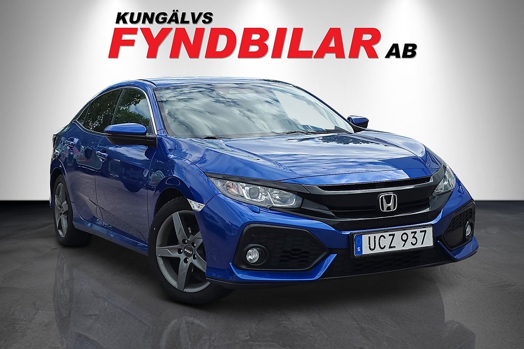 Honda Civic 5-dörrar 1.0 CVT, 126hk Elegance