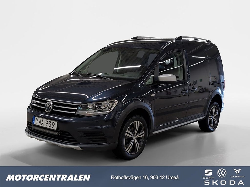 Volkswagen Caddy Alltrack 2,0TDI 150HK 4X4/Drag/Värmare.m.fjärr