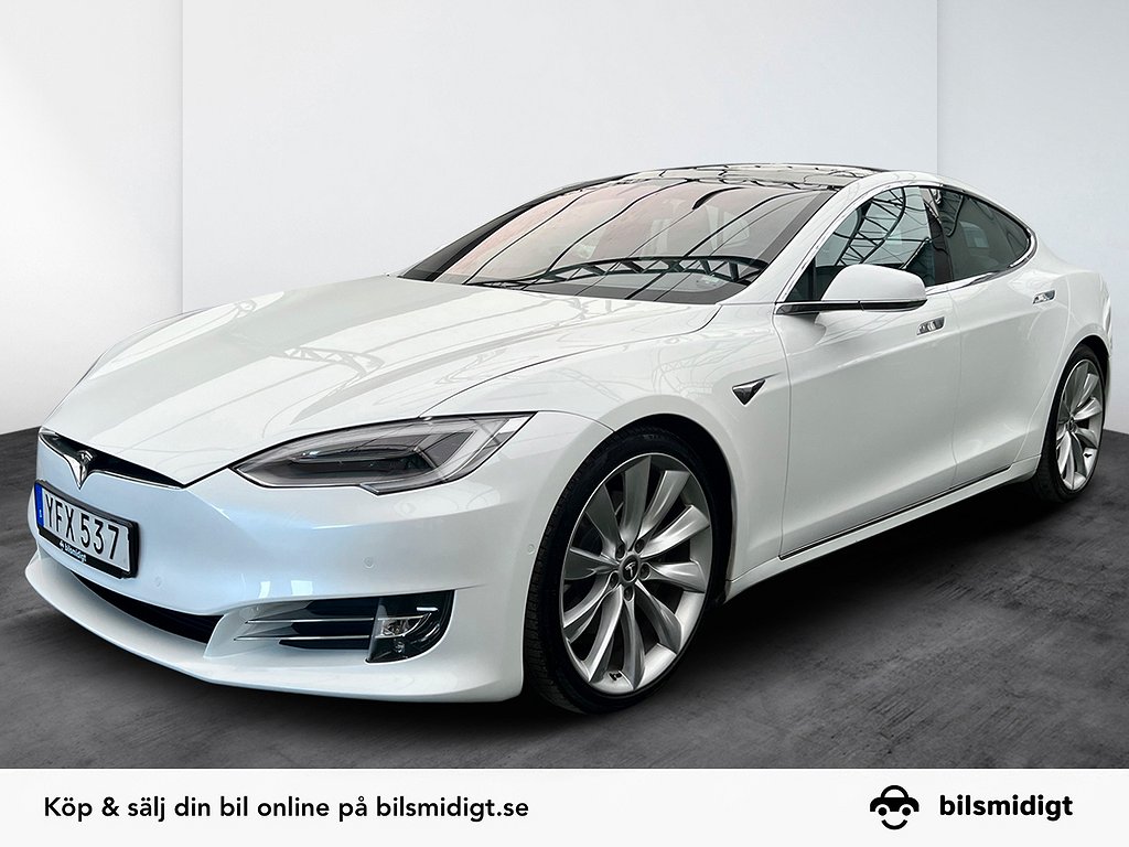 Tesla Model S 90D Fri SuperCharge AP 2.5 Vent. Säte UNIK 21"