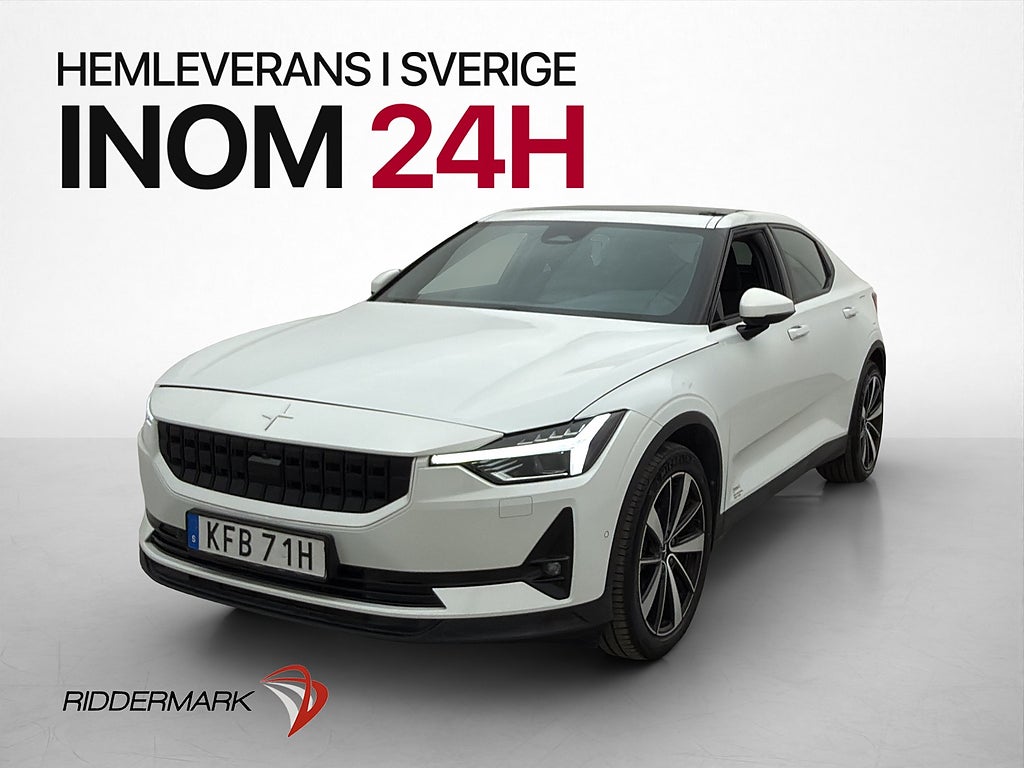 Polestar 2 Long Range Dual Motor AWD Pano H/K 360° BLIS