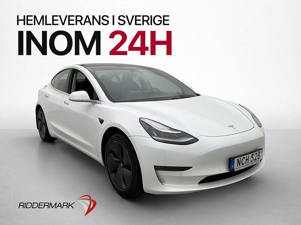 Tesla Model 3 Long Range AWD Autopilot Svensksåld
