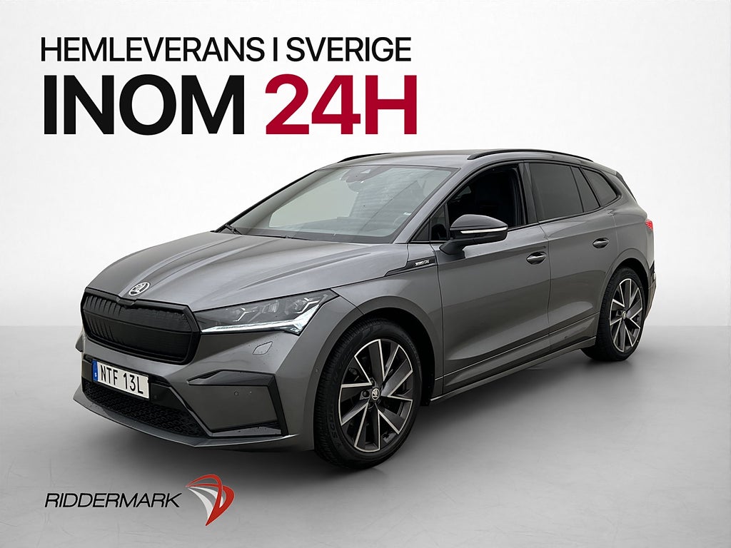 Skoda Enyaq iv 80x Sportline Kamera Matrix Drag Moms Navi