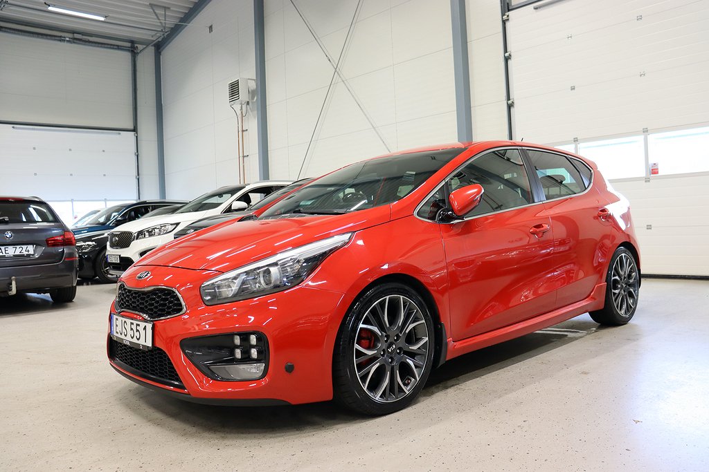 Kia CEED cee'd GT 1.6 GDI  Kamkedja M-värmare 204hk