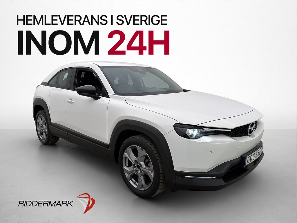 Mazda MX-30 e-Skyactiv EV 143hk Kamera Navigation Rattvärme