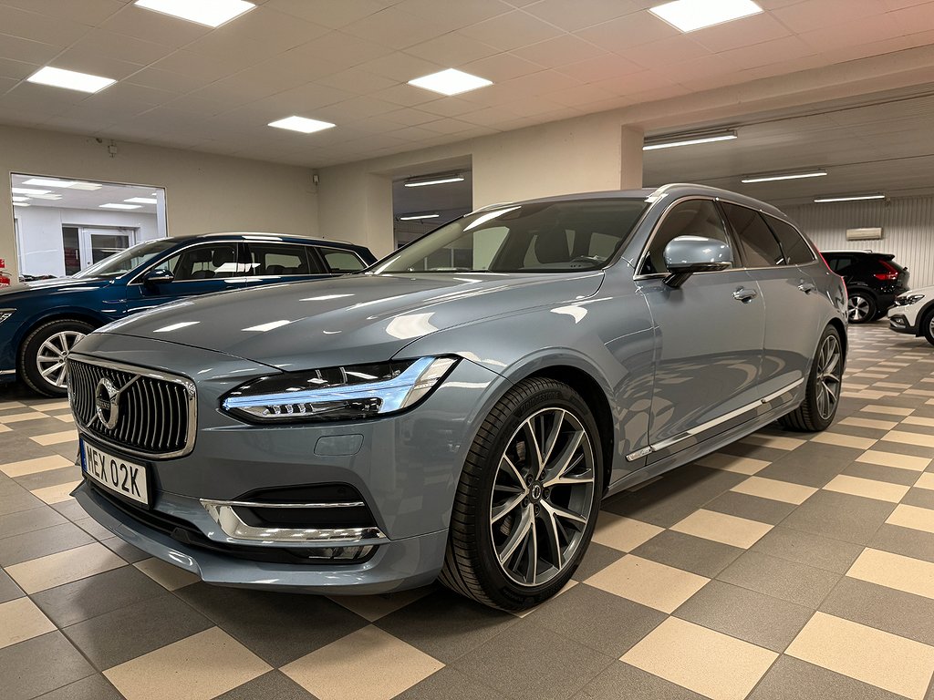 Volvo V90 D4 Inscription Helskinn B-Kamera CarPlay Navi Drag Geartronic