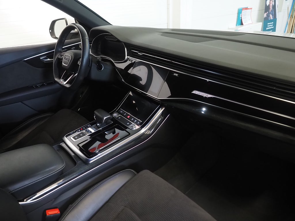 Audi Q8 50 TDI 286hk Q S-Line |B&O|Drag|360°|D-värm|Matrix|