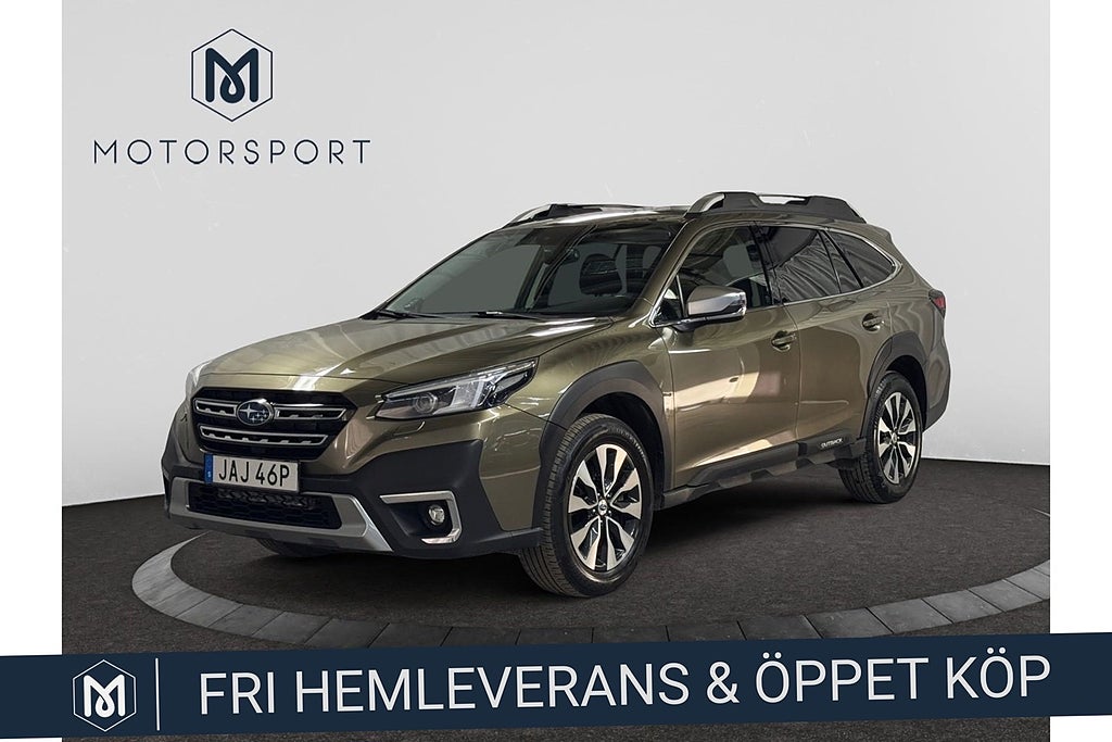 Subaru Outback 2.5 4WD XFuel Aut Touring Dragkrok Motorvärmare H/K