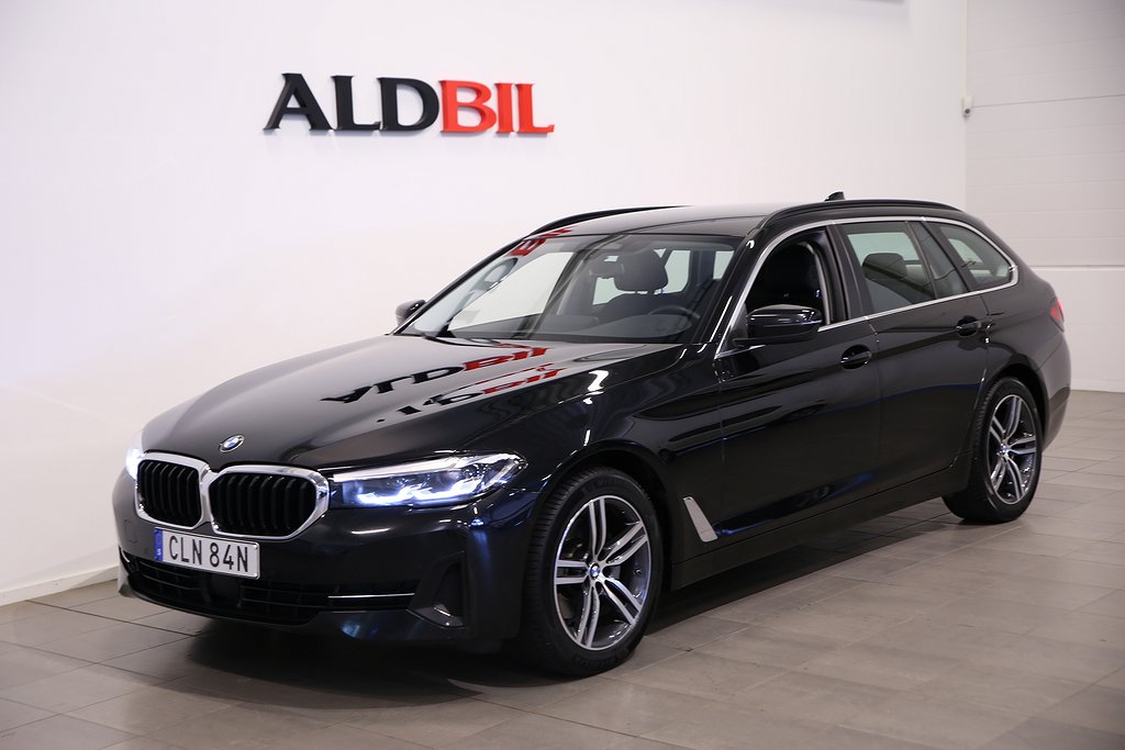 BMW 520 d 190hk xDrive Connected Edt Aut / Adaptiv-fart / Drag / Läd