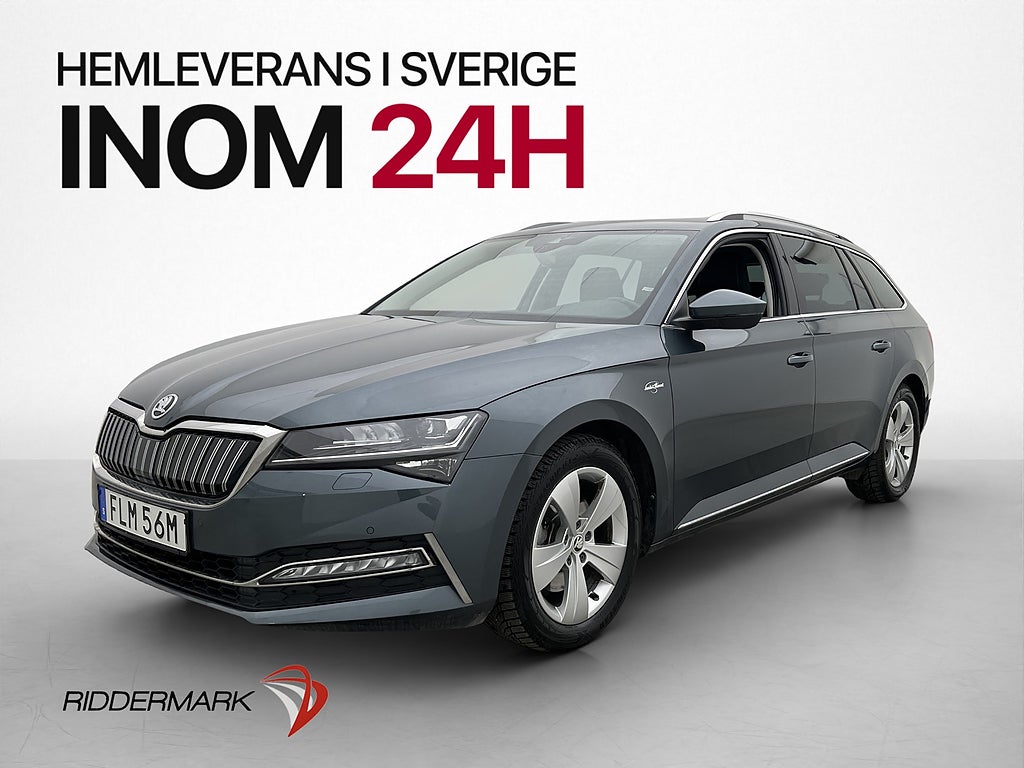 Skoda Superb iV 1.4 TSI L&K Cockpit P-Värm Kamera Skinn Drag