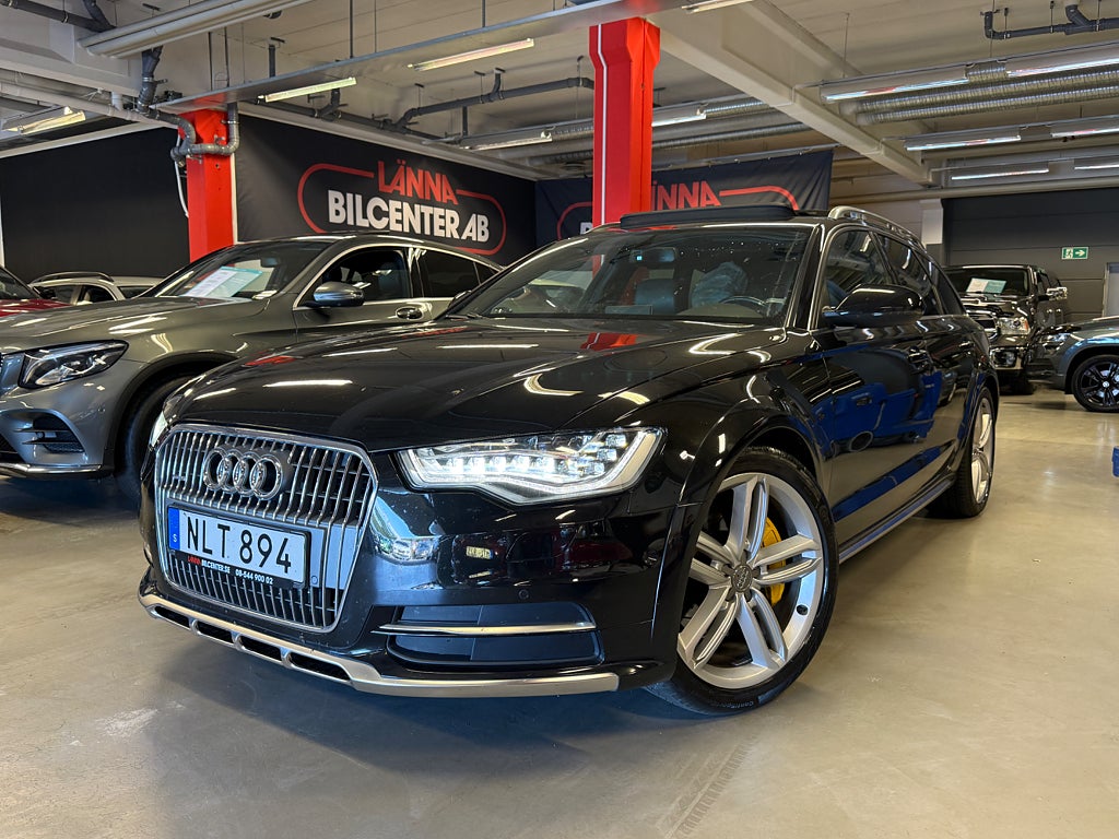 Audi A6 Allroad 3.0 TDI V6 quattro 313hk Drag Kamera Panorama