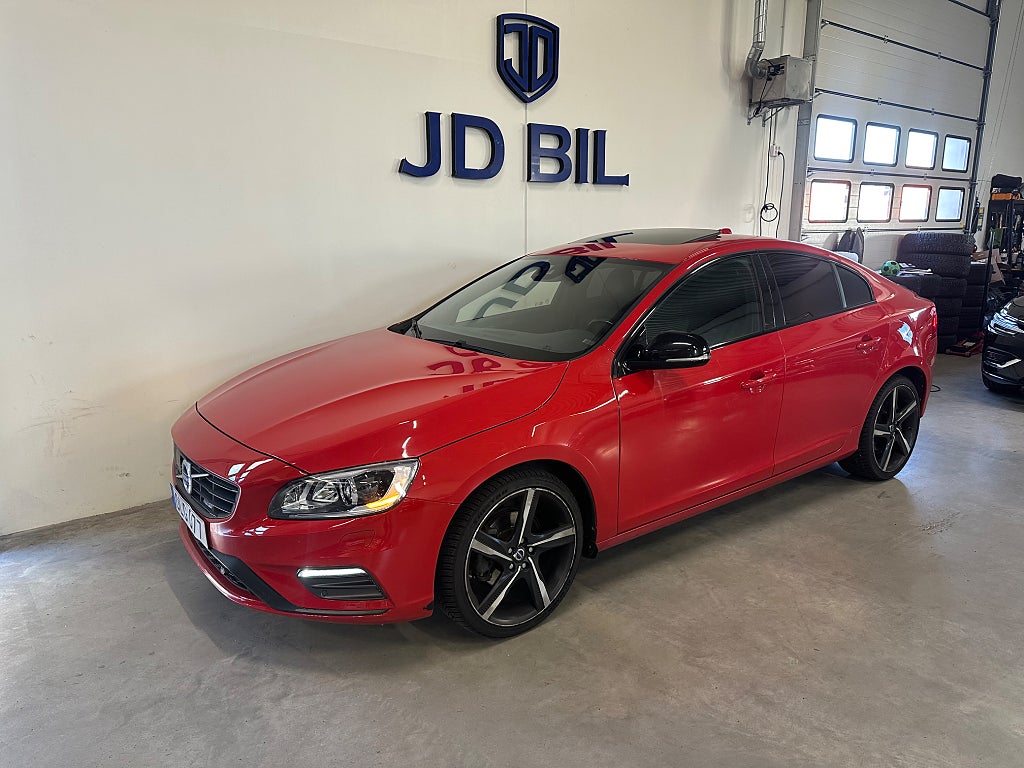 Volvo S60 D5 Polestar Black R T-lucka Kamera Blis Navi 230hk