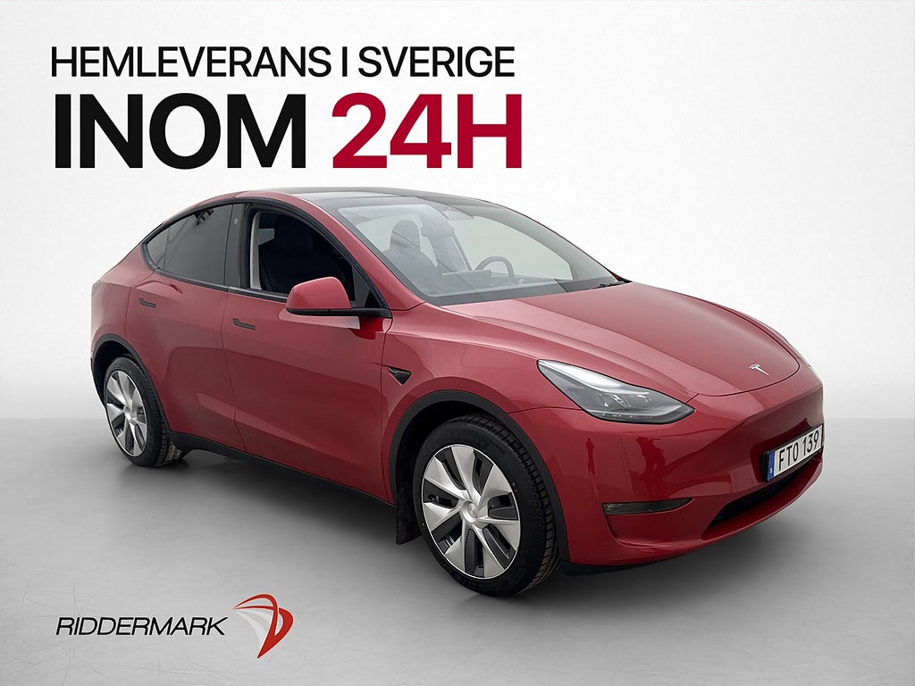 Tesla Model Y Long Range AWD AP Svensksåld En-Brukare MOMS