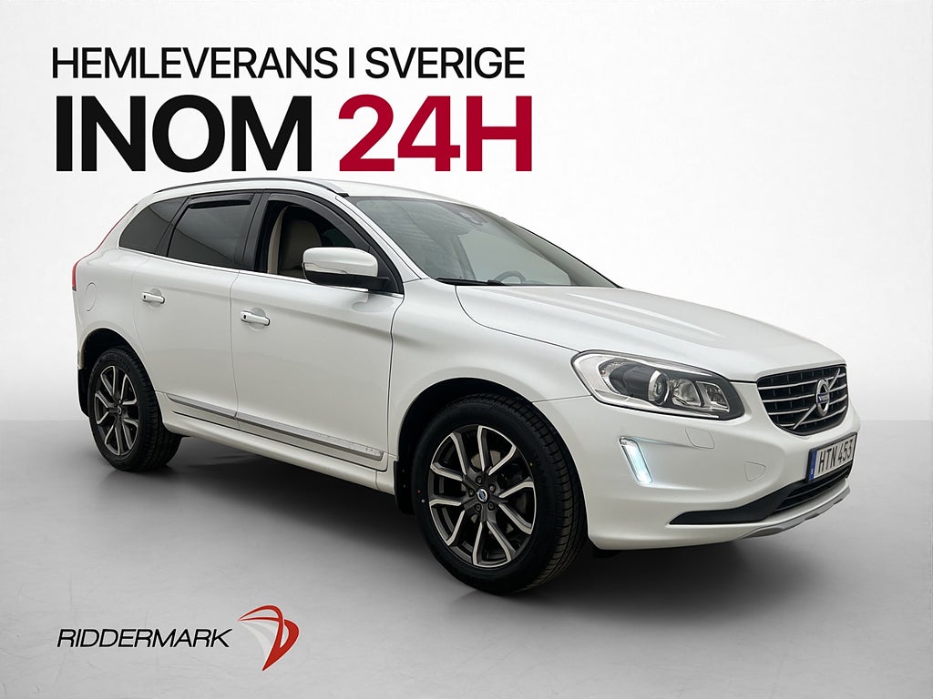 Volvo XC60 D4 190hk AWD Summum VOC Värmare Skinn Dragkrok