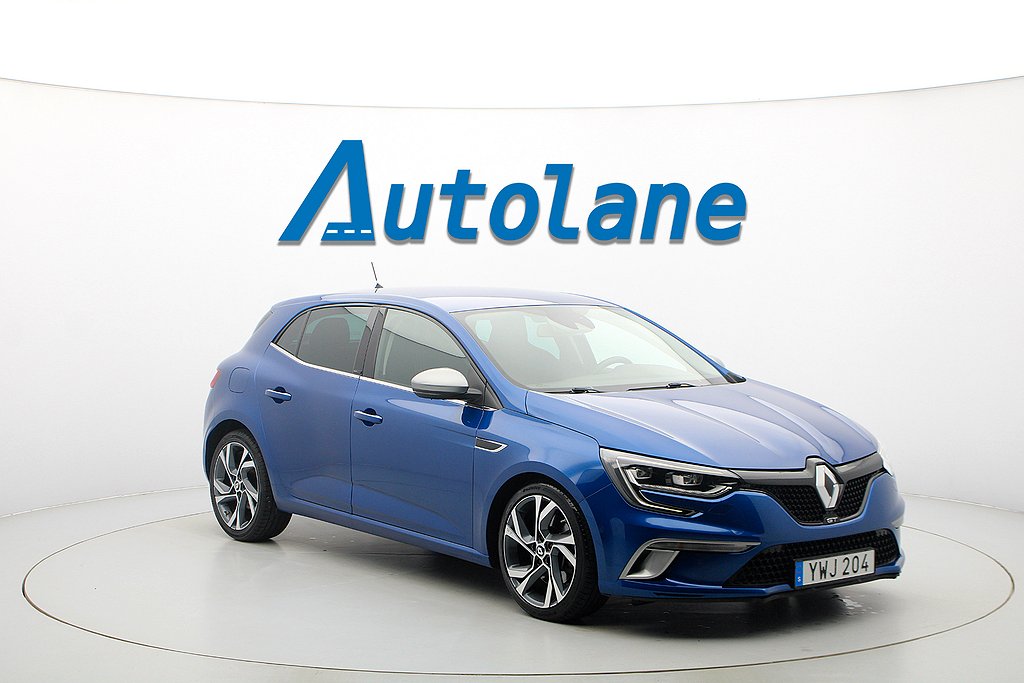 Renault Mégane GT Bose, Backkamera,  205hk